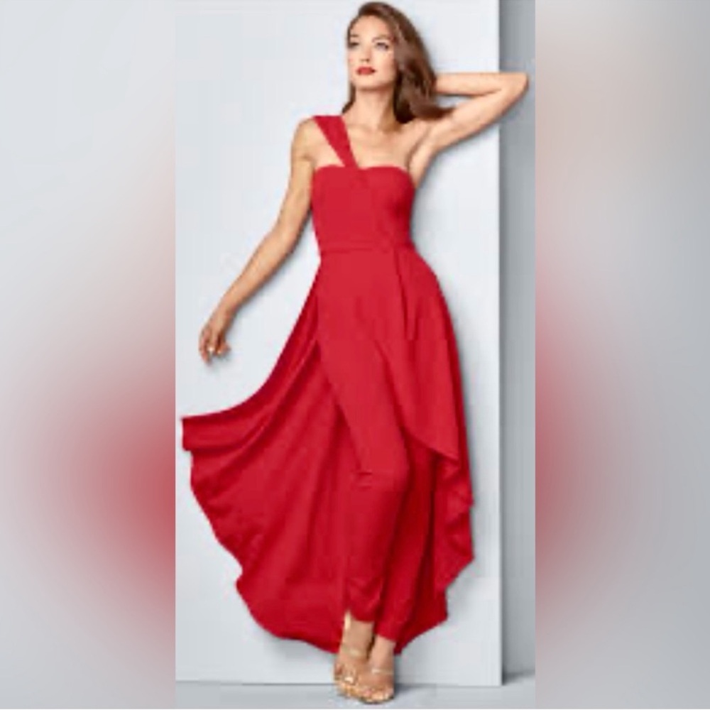Venus jumpsuit with overskirt